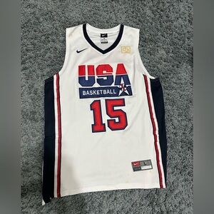 USA Nike Basketball Jersey Number 15 Magic Johnson